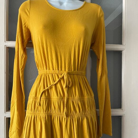 Anthropologie Ingrid Tiered-Ruffle Dress By Dolan - Picture 5 of 9